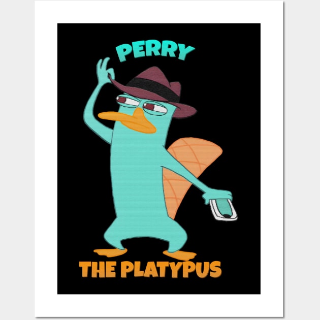 Agent P Wall Art by Izdihaarr